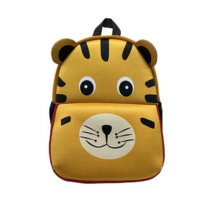 DONAU Kindergartenrucksack Tiger Kunstfaser orange