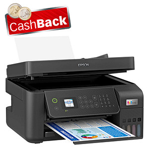 AKTION: EPSON EcoTank ET-4800 4 in 1 Tintenstrahl-Multifunktionsdrucker schwarz mit CashBack