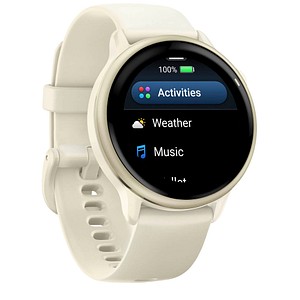 GARMIN Vivoactive 6 Smartwatch bone, lunargold