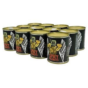 NOY NUTS SPICY PEANUTS  12 x 60,0 g, 12 St.