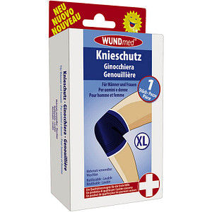 WUNDmed® Kniebandage, Gr. XL blau, 1 St.