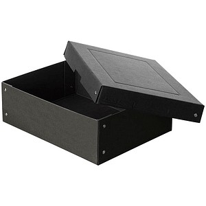 FALKEN PURE Aufbewahrungsbox 7,0 l schwarz 24,0 x 32,0 x 10,0 cm, 1 St.