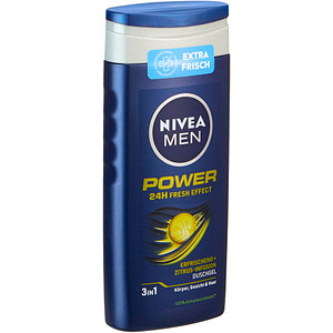 NIVEA MEN 3in1 POWER Duschgel & Shampoo 250 ml
