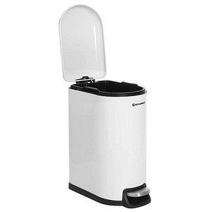SONGMICS Mülleimer 10,0 l weiß, 1 St.