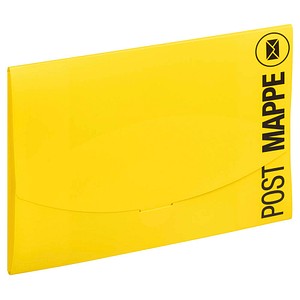 PAGNA Sammelmappe Postmappe Wallet DIN A4 gelb, 1 St.