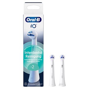 Oral-B iO Interdental Reinigung Zahnbürstenaufsätze, 2 St.
