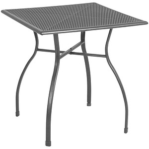 greemotion Gartentisch Toulouse grau quadratisch 70,0 x 70,0 x 74,0 cm