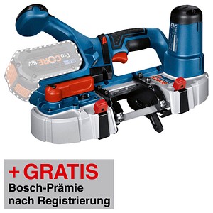 AKTION: BOSCH Professional GCB 18V-63 Akku-Bandsäge 18,0 V, ohne Akku mit Prämie nach Registrierung