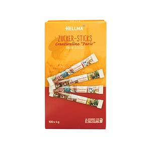 HELLMA  Creativeline Zuckersticks, 100 x 4,0 g