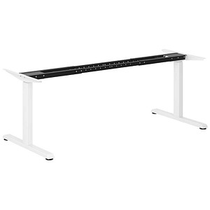actiforce STEELFORCE 1050 elektrisch höhenverstellbares Schreibtischgestell weiß ohne Tischplatte, T-Fuß-Gestell weiß 115,0 - 175,0 x 75,0 cm