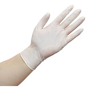 Medi-Inn® unisex Einmalhandschuhe white grip transparent Größe S, 100 St.