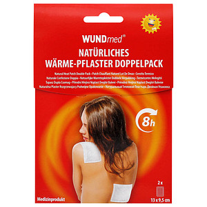 WUNDmed® Wärmepflaster 02-135 weiß 9,5 x 1,3 cm, 2 St.
