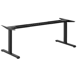 actiforce STEELFORCE 1050 elektrisch höhenverstellbares Schreibtischgestell schwarz ohne Tischplatte, T-Fuß-Gestell schwarz 115,0 - 175,0 x 75,0 cm