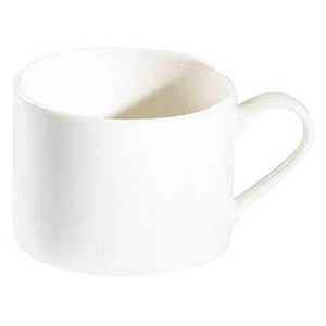 ID Fine Kaffeetassen Transparent Pure weiß 0,18 l, 12 St.