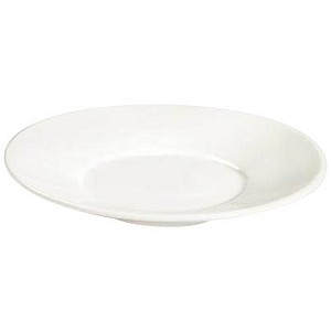 ID Fine Untertassen Transparent Pure weiß, 12 Set