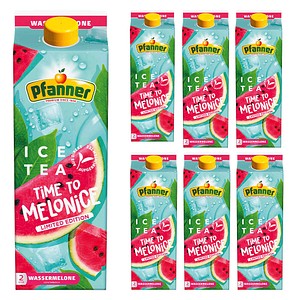 Pfanner Eistee  Wassermelone 6x 2,0 l