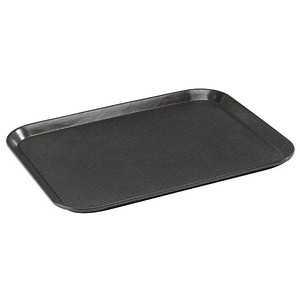 APS Tablett NON-SLIP schwarz rechteckig 53,0 x 32,5 cm, 1 St.