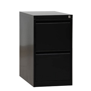 Gürkan Hängeregistraturschrank schwarz 2 Schubladen 40,0 x 62,0 x 70,0 cm, 1 St.