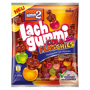 nimm2® Lachgummi Cola Flaschies Fruchtgummi 200,0 g, 1 Pack