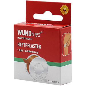 WUNDmed® Heftpflaster 02-081 beige 1,25 cm x 5,0 m, 1 St.