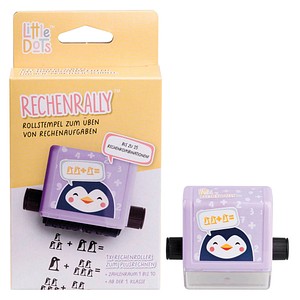trodat Rollstempel Little Dots Rechenrally selbstfärbend ohne Logo, 1 St.
