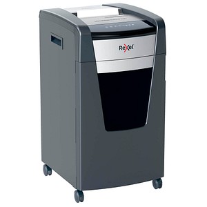 Rexel XP422+ Aktenvernichter mit Partikelschnitt P-4, 4 x 35 mm, bis 22 Blatt, grau