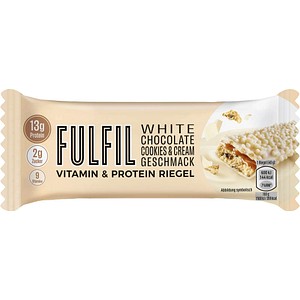 FULFIL White Chocolate Cookies & Cream Proteinriegel 40,0 g, 1 St.