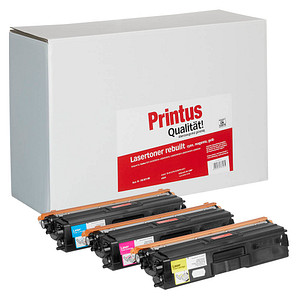 Printus  cyan, magenta, gelb Toner kompatibel zu brother TN-421C/M/Y, 3er-Set