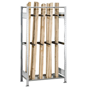 SCHULTE Kragarmregal 22620 silber 100,0 x 50,0 x 200,0 cm