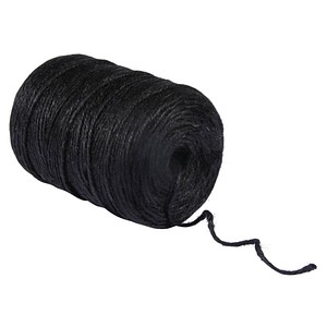Rayher Garn Jute rauh schwarz 3,5 mm x 280,0 m