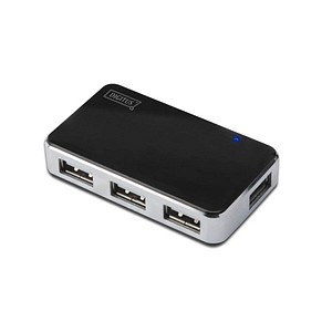 DIGITUS USB-Hub 4-fach schwarz