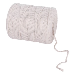 Rayher Garn Jute rauh weiß 3,5 mm x 280,0 m