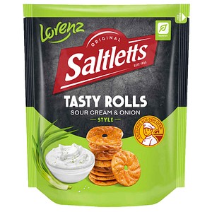 Saltletts Tasty Rolls Sour Cream & Onion Style Chips 130,0 g