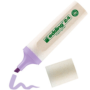 edding Highlighter 24 EcoLine pastell Textmarker lila, 1 St.