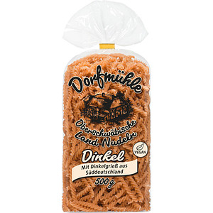 Dorfmühle Dinkelspiralen 500,0 g, 1 St.