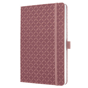 SIGEL Notizbuch JOLIE DIN A5 liniert, dunkelrot Hardcover 174 Seiten, 1 St.