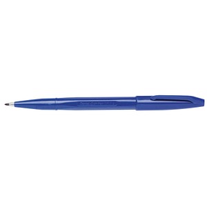 Pentel Sign Pen Filzstift blau, 1 St.