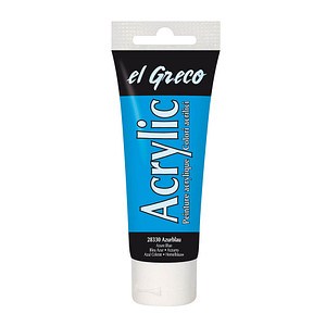 KREUL el Greco Acrylfarbe azurblau 75,0 ml, 1 St.