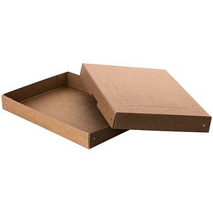 FALKEN PURE Aufbewahrungsbox 500 Blatt braun 24,0 x 32,0 x 4,0 cm, 1 St.