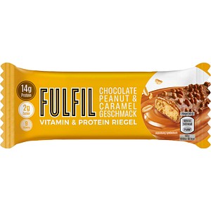 FULFIL Chocolate Peanut & Caramel Proteinriegel 40,0 g, 1 St.