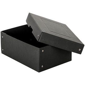 FALKEN PURE Aufbewahrungsbox 4,5 l schwarz 18,0 x 25,0 x 10,0 cm, 1 St.