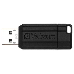 verbatim USB-Stick PinStripe schwarz 32 GB