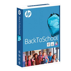 HP Kopierpapier BackToSchool DIN A4 80 g/qm 500 Blatt