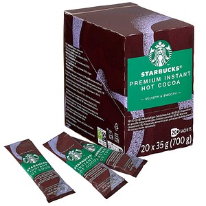 STARBUCKS™ PREMIUM INSTANT HOT COCOA Trinkschokolade mild, 20x 35,0 g