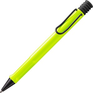 LAMY Kugelschreiber safari neongelb, Schreibfarbe: blau, 1 St.