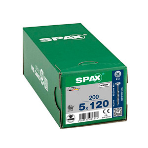 SPAX® Universalschrauben Z2 Senkkopf WIROX 120mm  x 5 mm, 200 St.