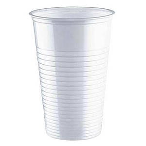 STARPAK Einweg-Trinkbecher weiß 0,2 l, 100 St.