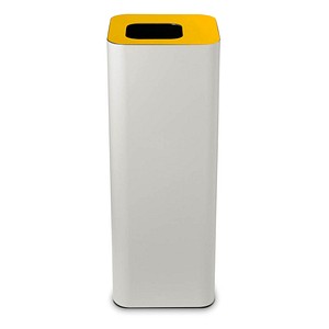 TKG Pure Mülleimer 60,0 l weiß, gelb, 1 St.