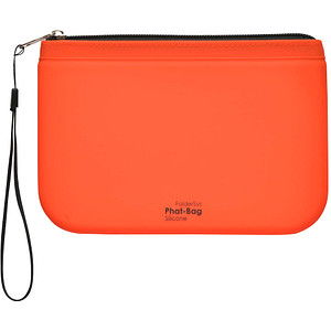 FolderSys Reißverschlussbeutel PHAT BAG DIN A6 orange/schwarz 1,2 mm, 1 St.