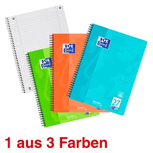 OXFORD Collegeblock TOUCH Lineatur 27 liniert mit beidseitigem Rand DIN A4 mit Rand, 1 Block